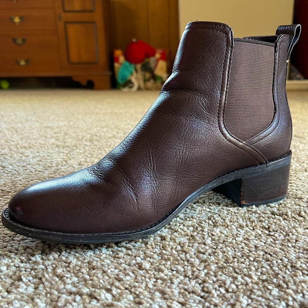 Women’s chocolate brown Cole Haan Chelsea Boot